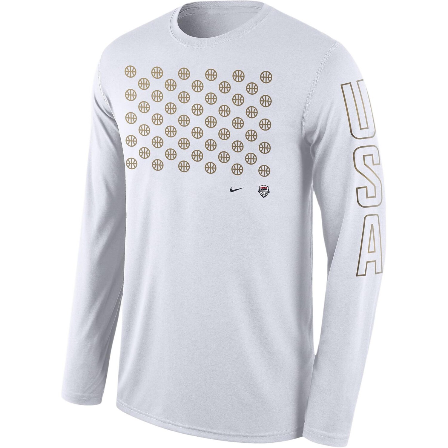 

Футболка с длинным рукавом USAB Nike, черный