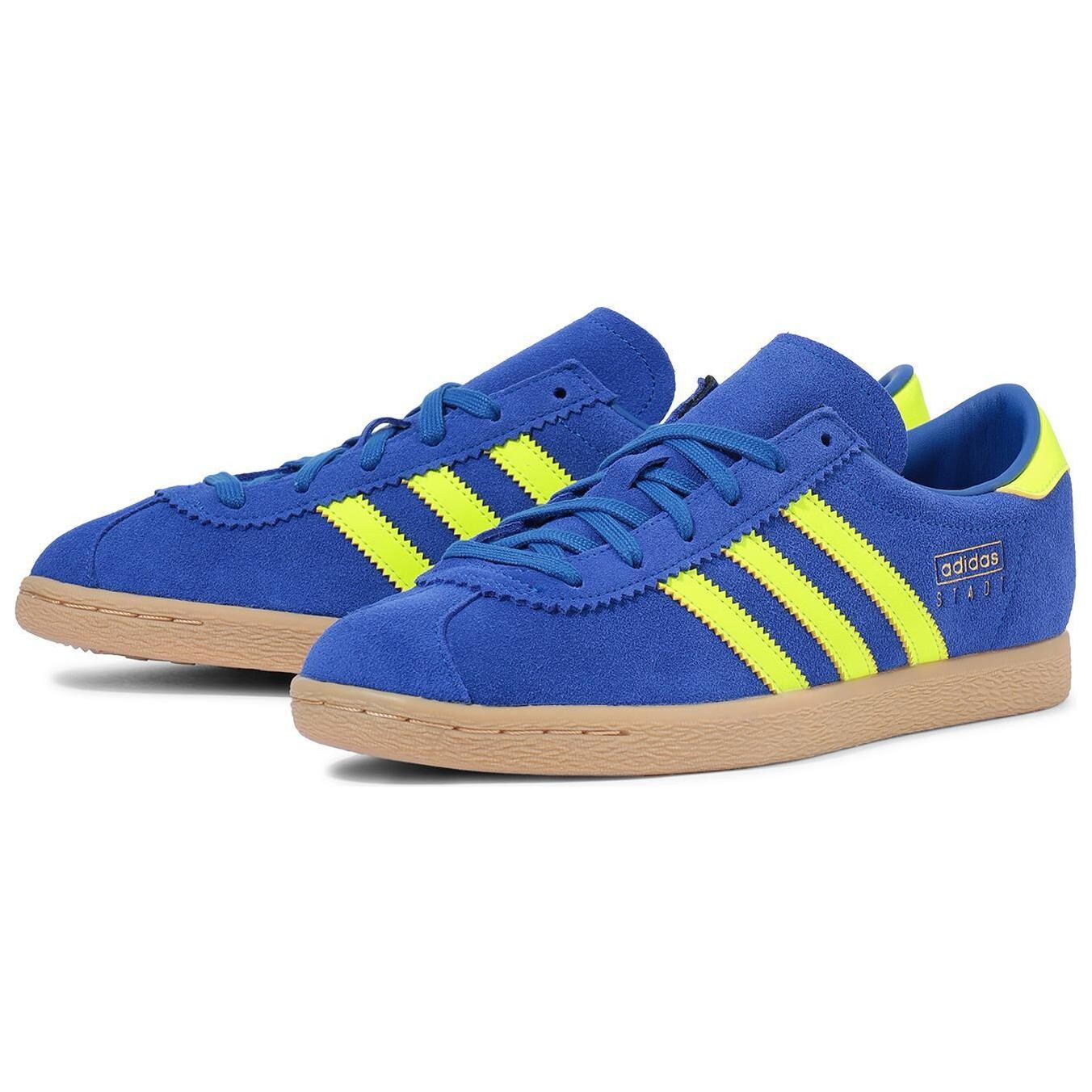 Кроссовки adidas originals Stadt Skateboarding Shoes Men Low-top Blue/Green, зеленый — фото 3