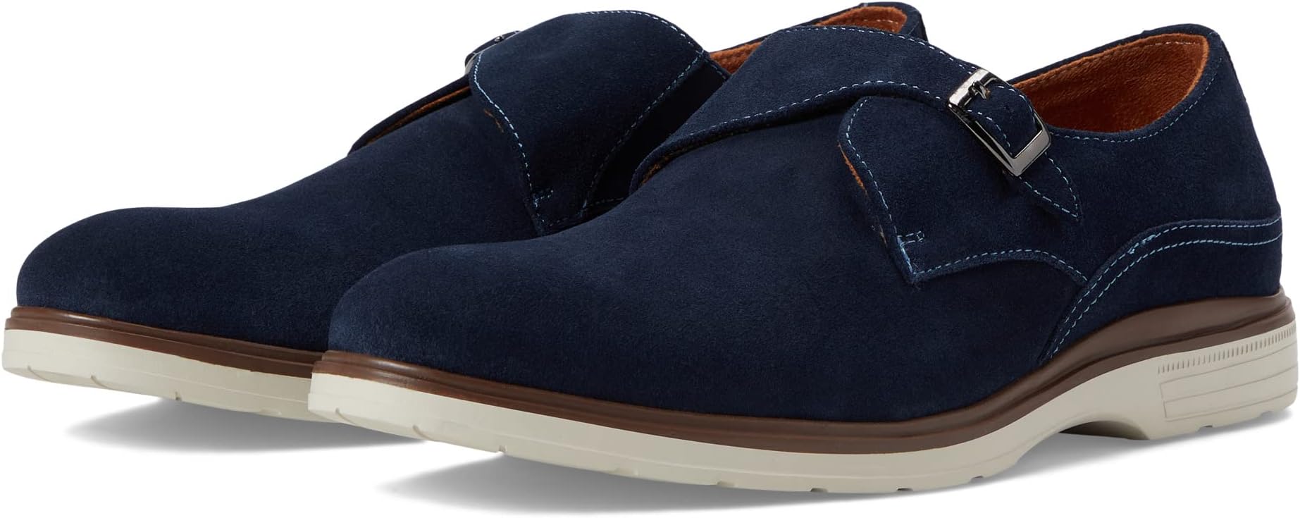 

Оксфорды Stacy Adams Taylen Monk Strap, темно-синий