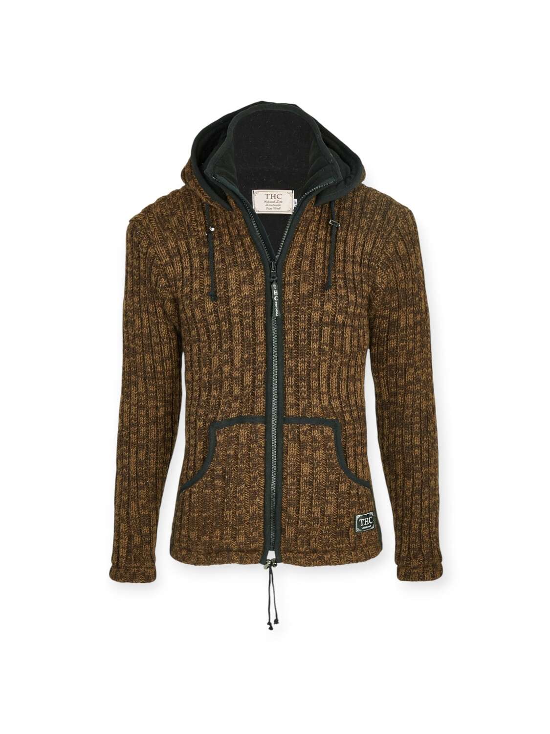

THC Natural Line Кардиган '718' вязаный, коричневый