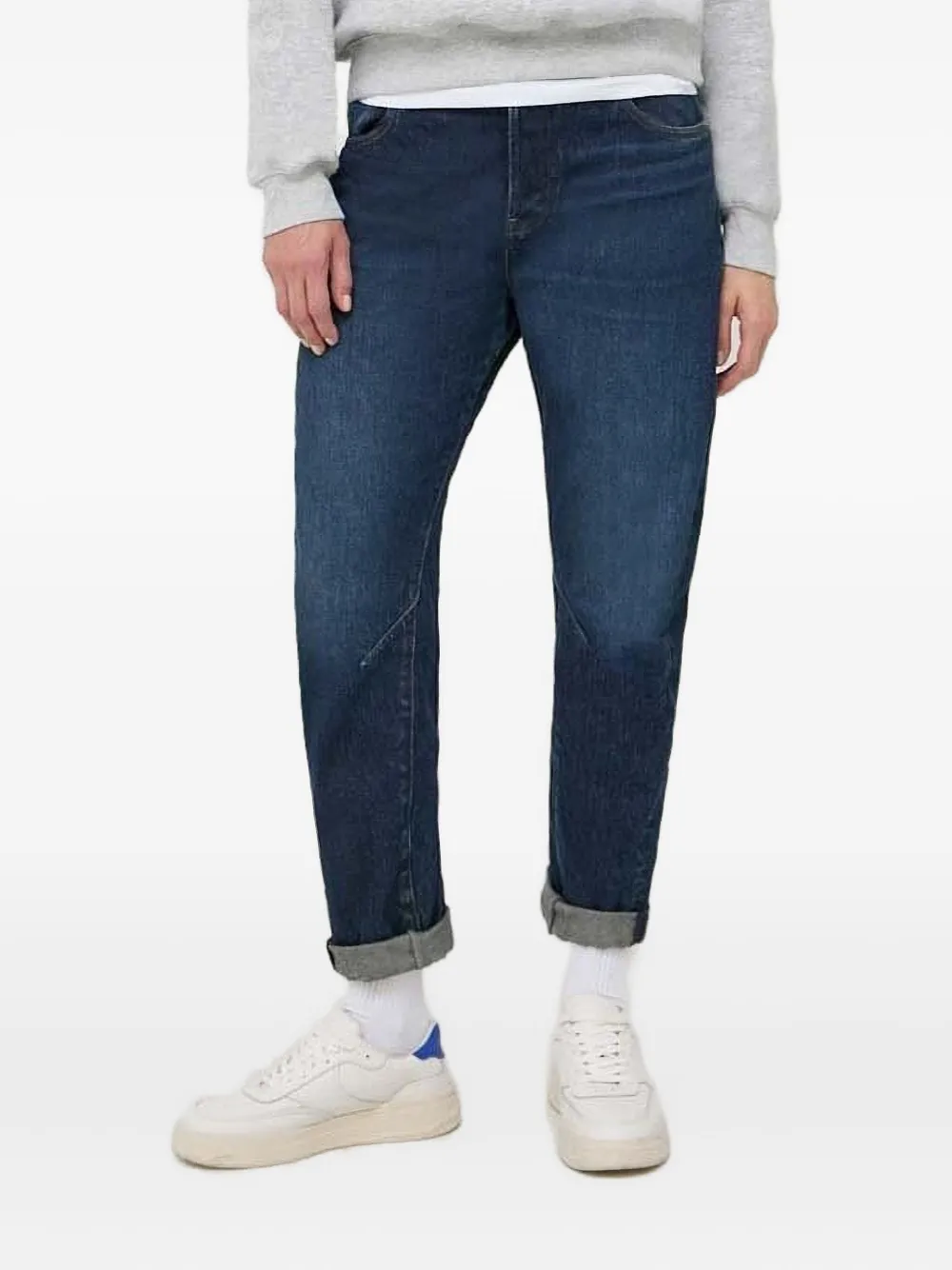 

Джинсы с нашивкой-логотипом G-Star RAW, синий