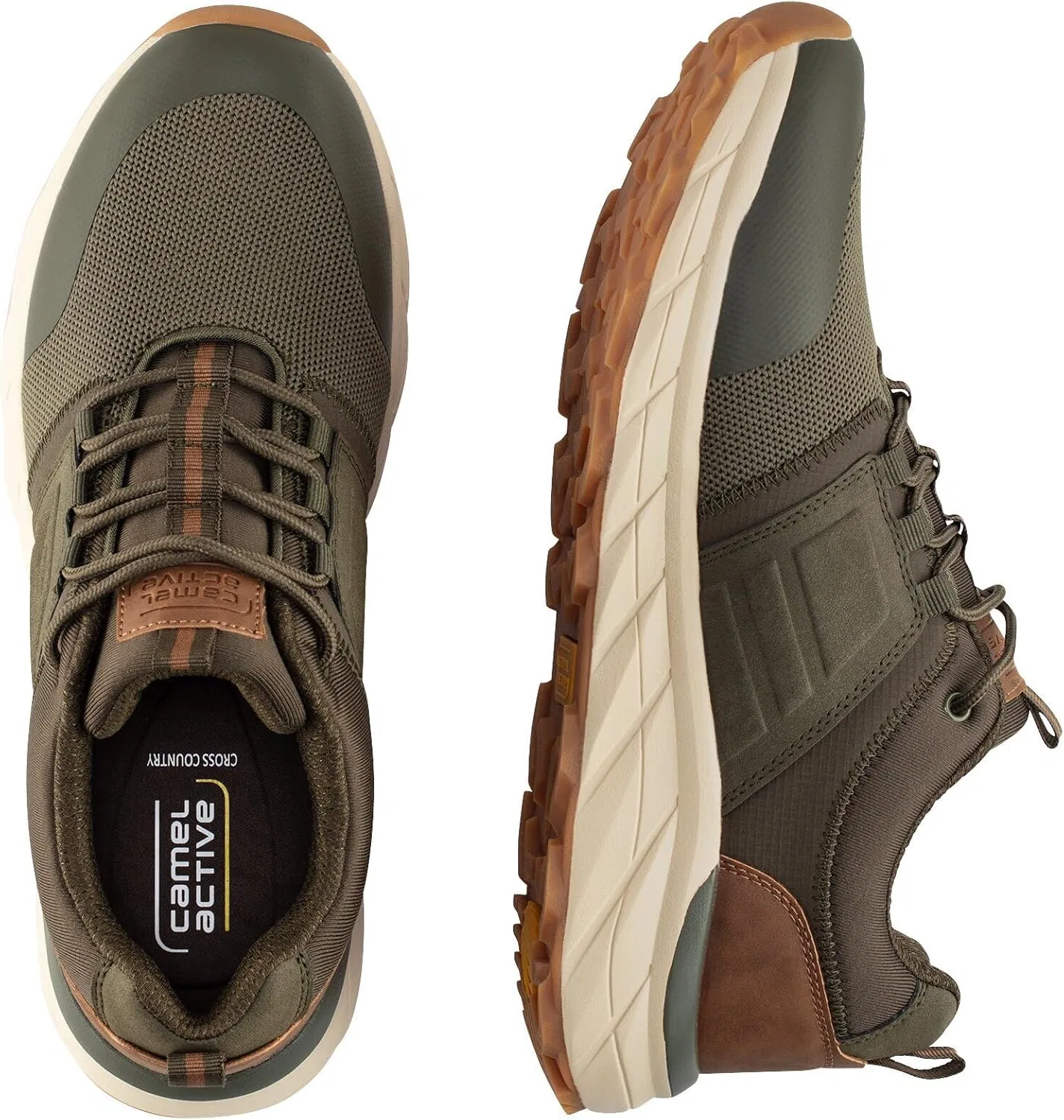Мужские спортивные кроссовки Camel Active с кожаной отделкой — фото 2