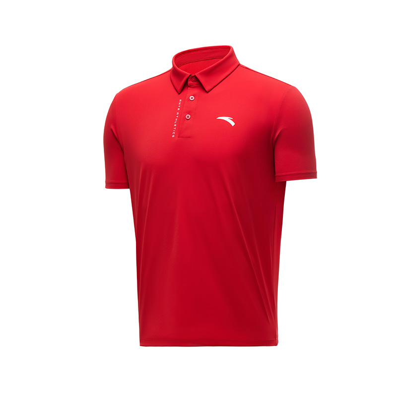 

ANTA Красная поло для мужчин, Красный, ANTA Красная поло для мужчин