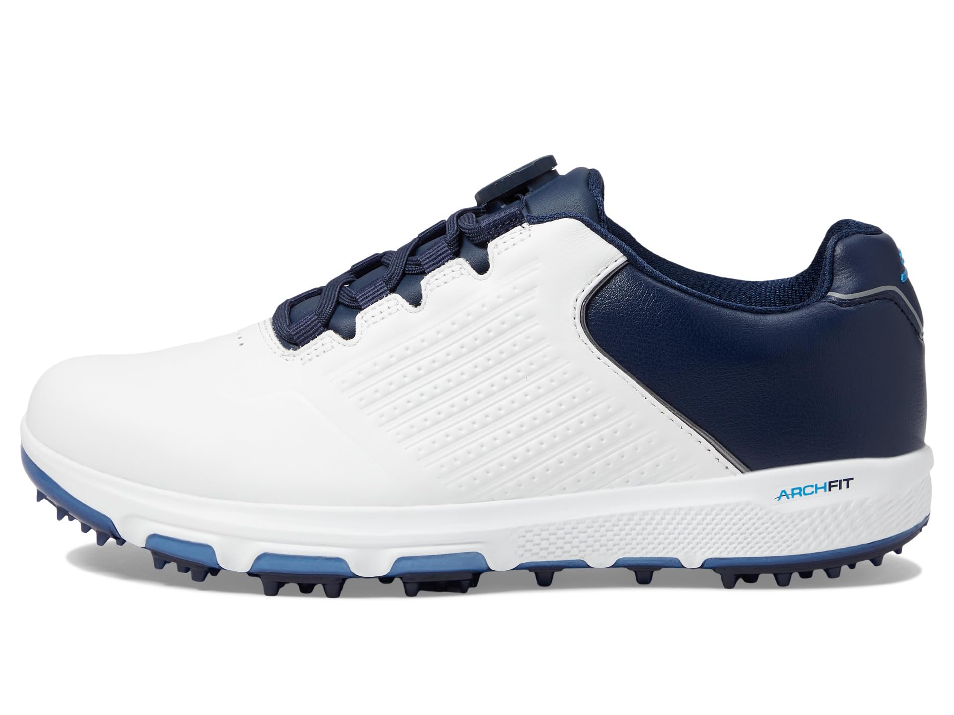 Кроссовки Skechers GO GOLF Pro 6 Sl-Twist, White/Navy.Blue — фото 4