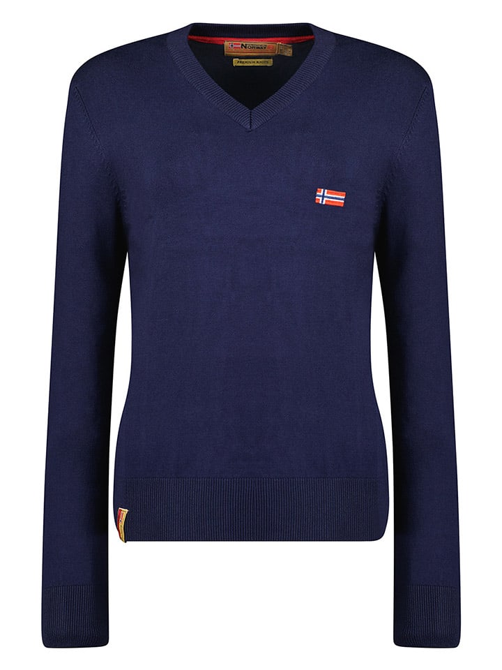 

Свитер Geographical Norway, темно-синий