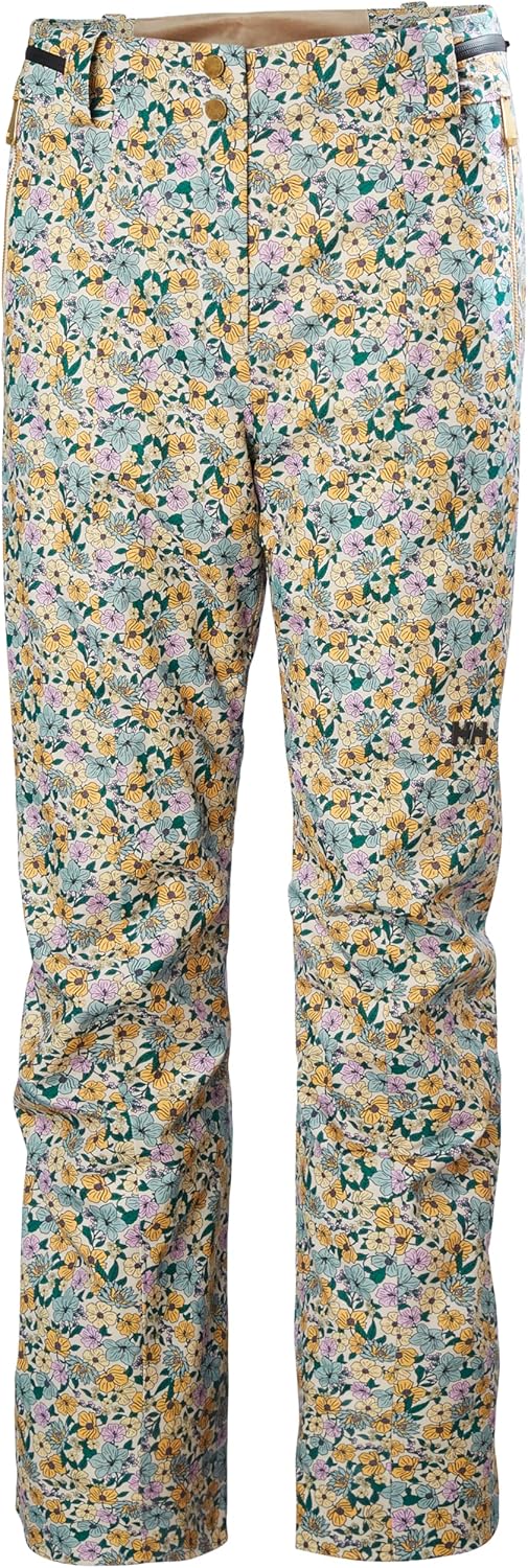

Helly-Hansen W St. Moritz Ins 2.0 Pant - женские водонепроницаемые лыжные брюки, высокая посадка, 4-сторонняя растяжка, утеплитель PrimaLoft Helly Hansen, 390 Sand Floral