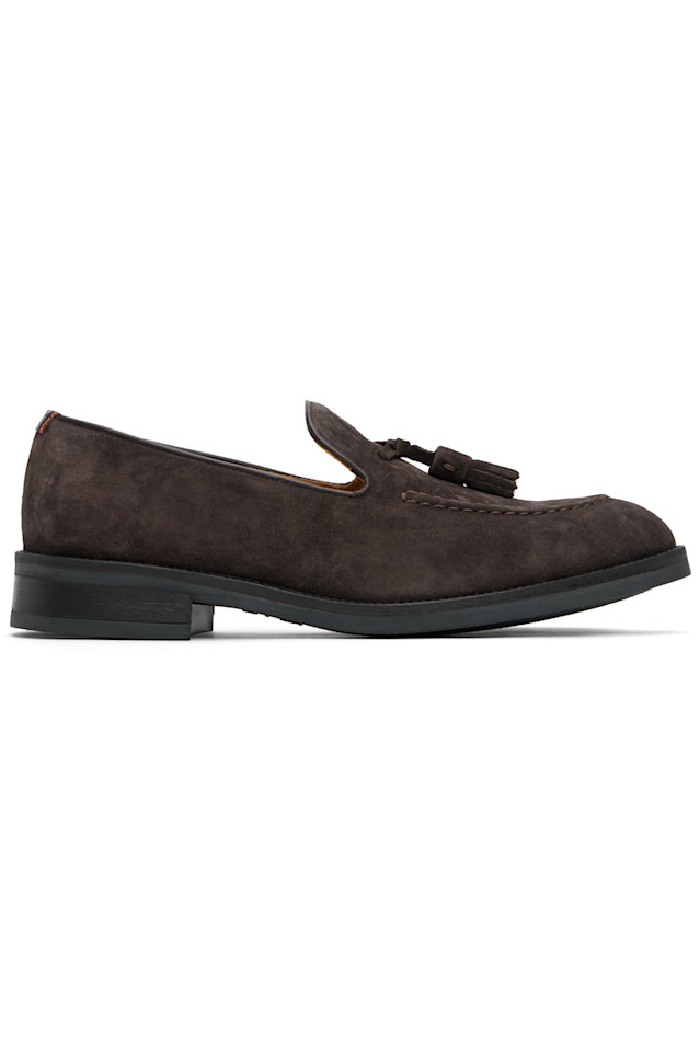 

Замшевые лоферы Lawrence с кисточками Paul Smith, коричневый