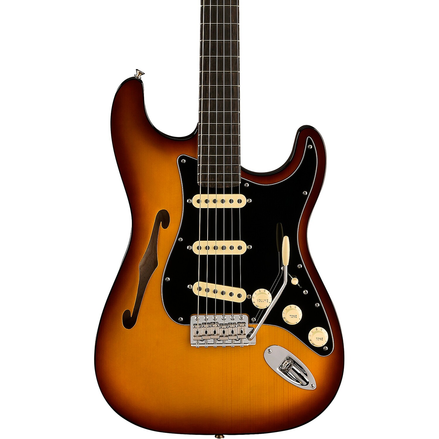 

Электрогитара Fender Suona Stratocaster Thinline Violin Burst