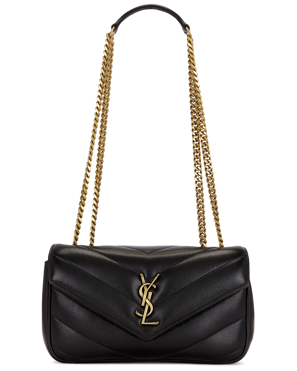 

Маленькая сумка Loulou на цепочке Saint Laurent, Nero