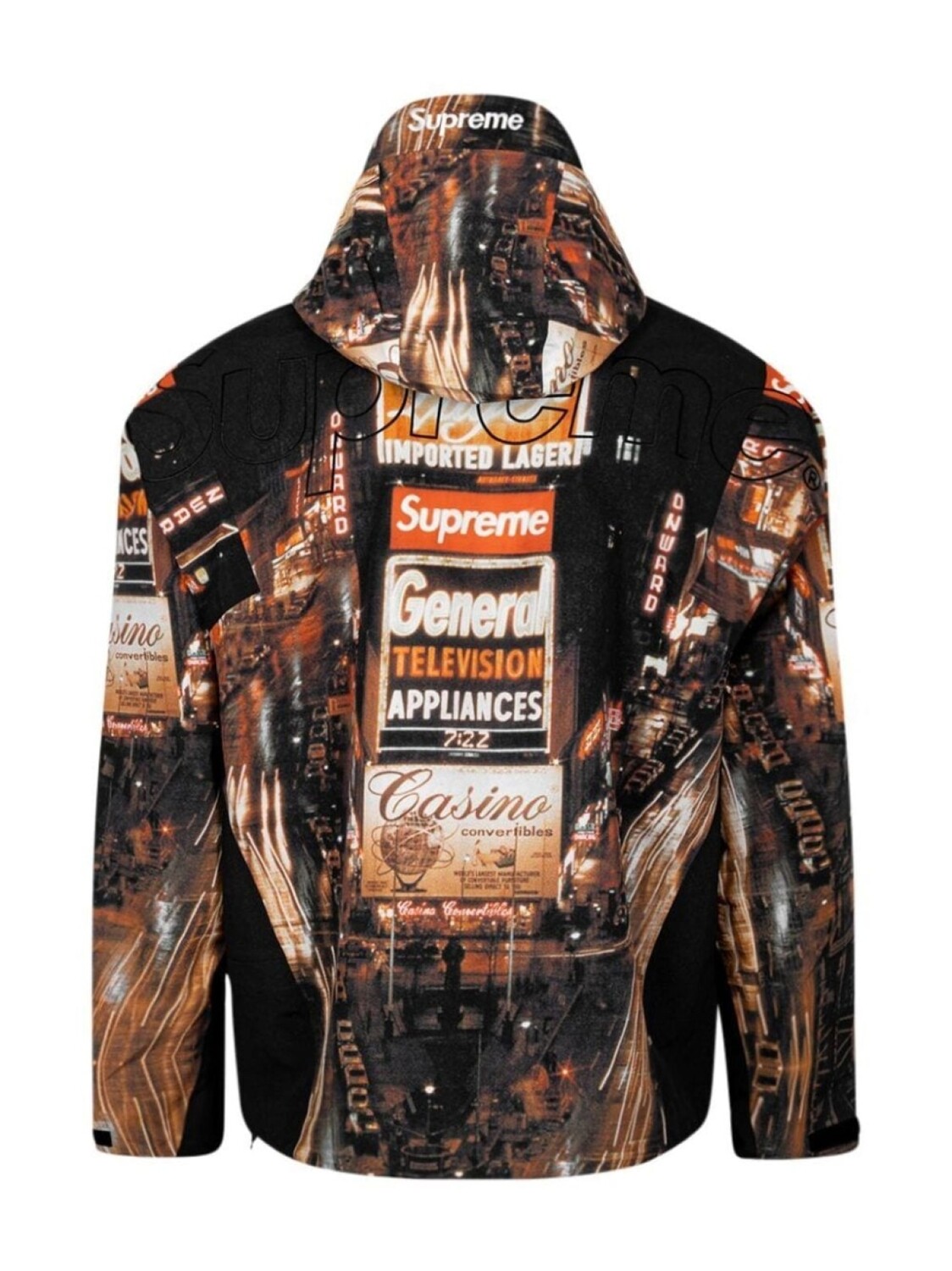 Куртка из коллаборации с TNF Supreme, коричневый — фото 3