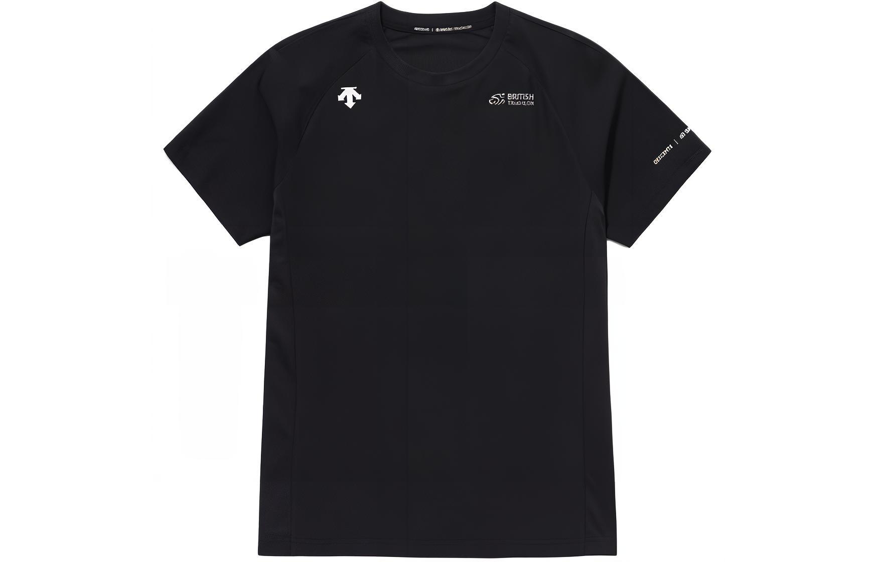 

Женская футболка для бега unisex DESCENTE, черный