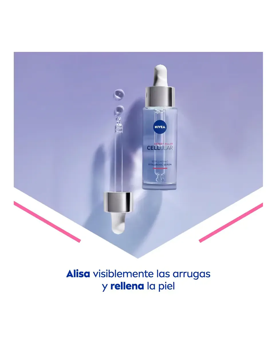 Сыворотка Nivea — Hyaluron Cellular Expert Filler с гиалуроновой кислотой, 30 мл — фото 4