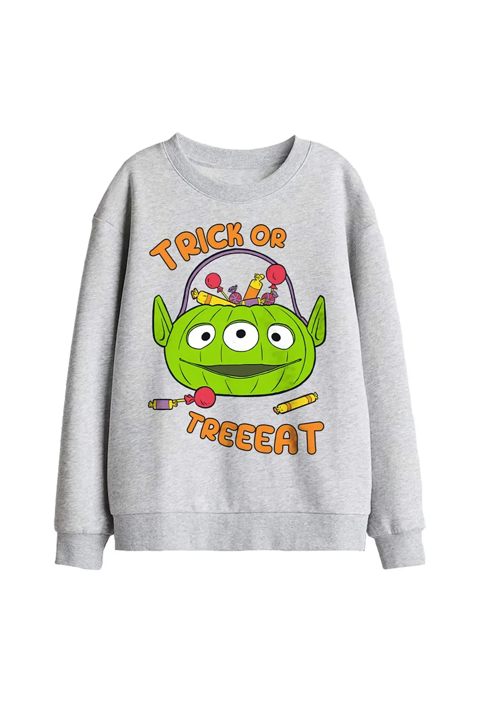 Детский свитшот Toy Story с инопланетянином Disney, серый
