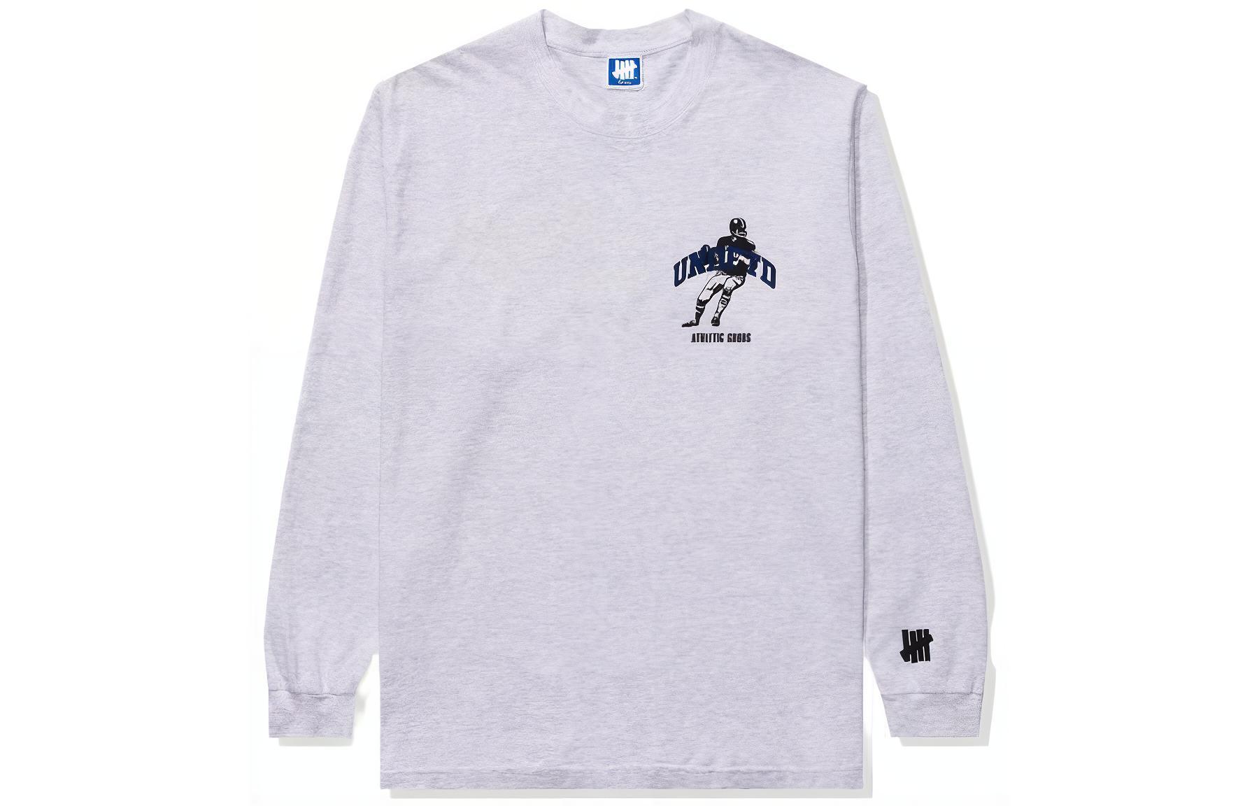 

Футболки Unisex с круглым вырезом, умеренно прямого кроя UNDEFEATED, серый