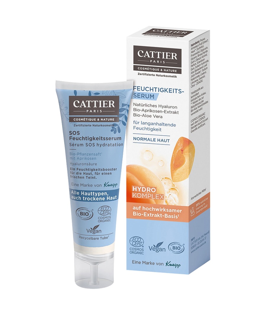 

Сыворотка для лица Cattier SOS Feuchtigkeitsserum, 20 ml