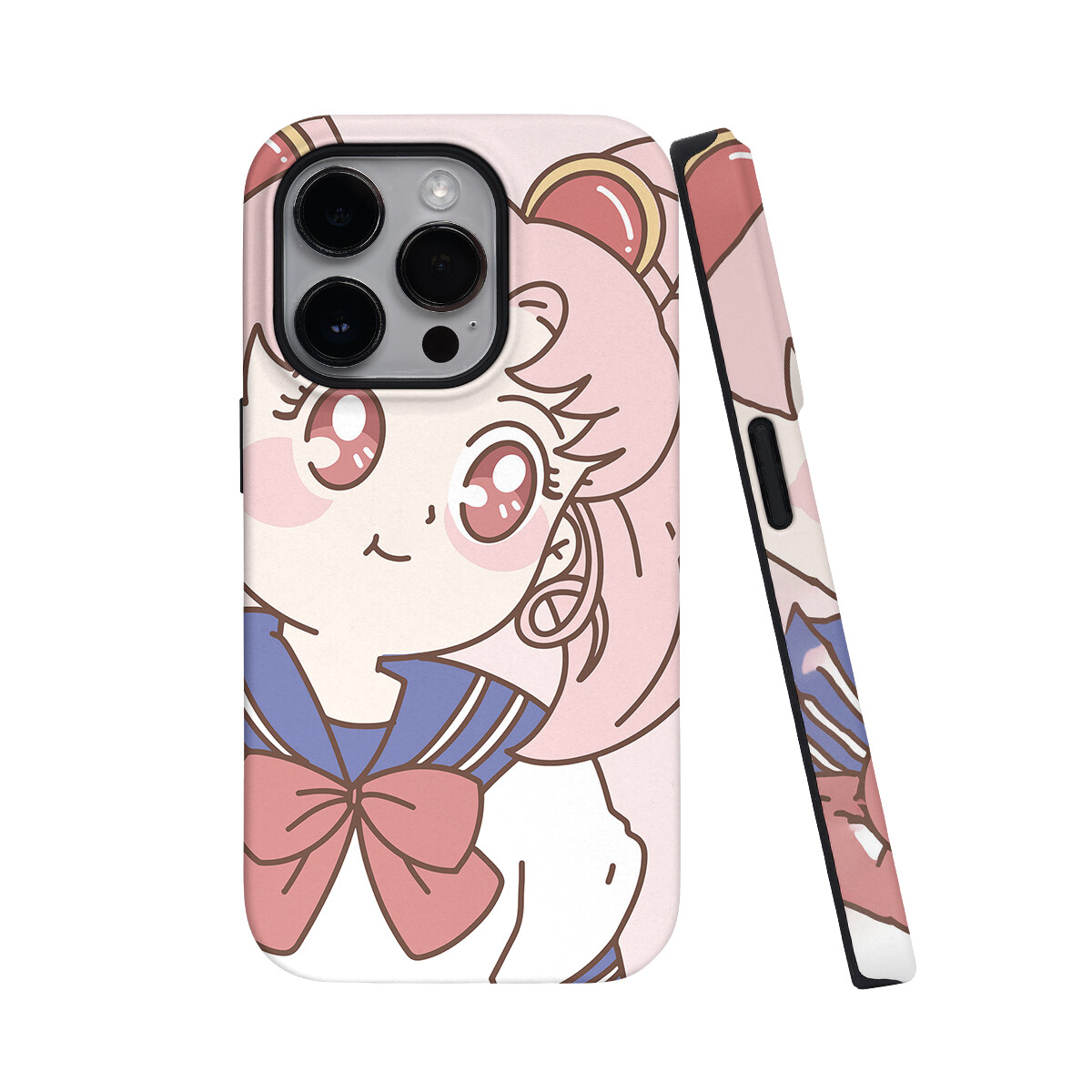 

Чехол для телефона Vicy, Big-eyed Sakura 2-in-1 anti-fall shell