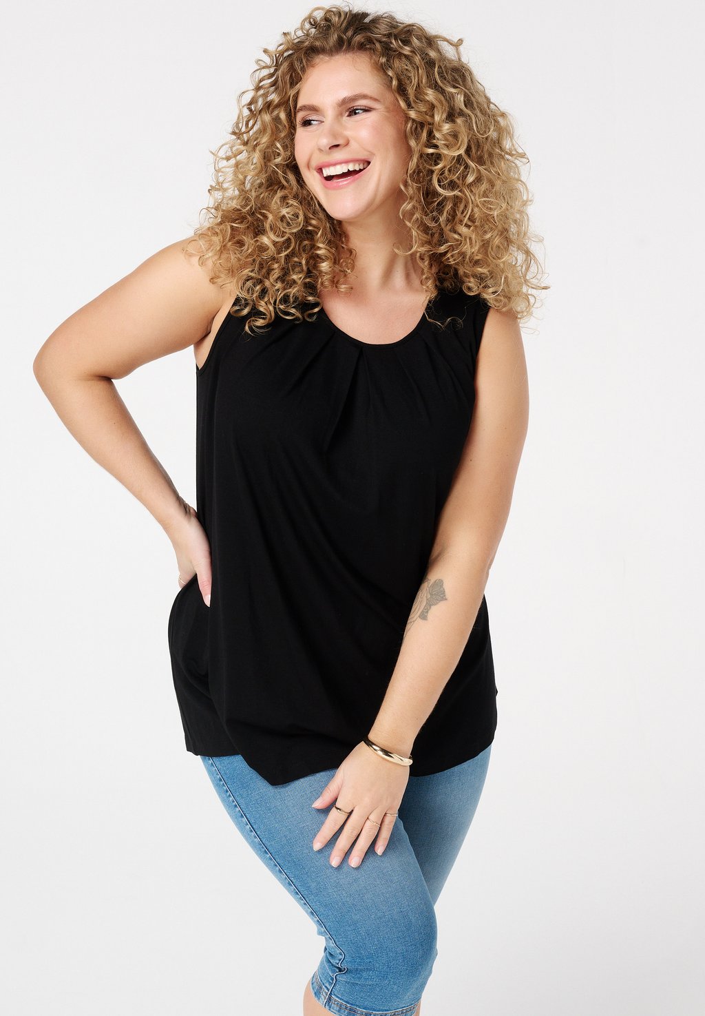 

Топ Blouse MS Mode, черный