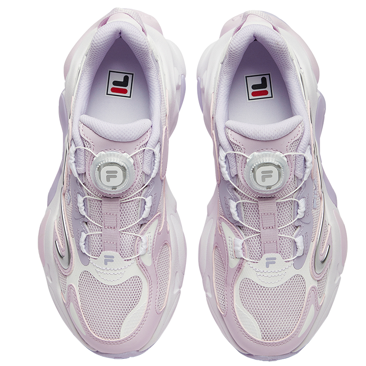 Детские кроссовки Amber Lightweight Shock Absorbers Low Top FILA KIDS, фиолетовый — фото 4