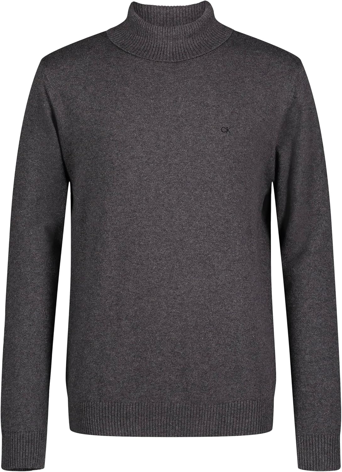 

Водолазка Calvin Klein для мальчиков, с логотипом, ребристым вырезом и манжетами, Charcoal