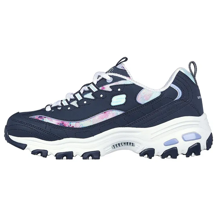 

Кроссовки Skechers DLITES Lifestyle Shoes Women's Low-top Blue, синий