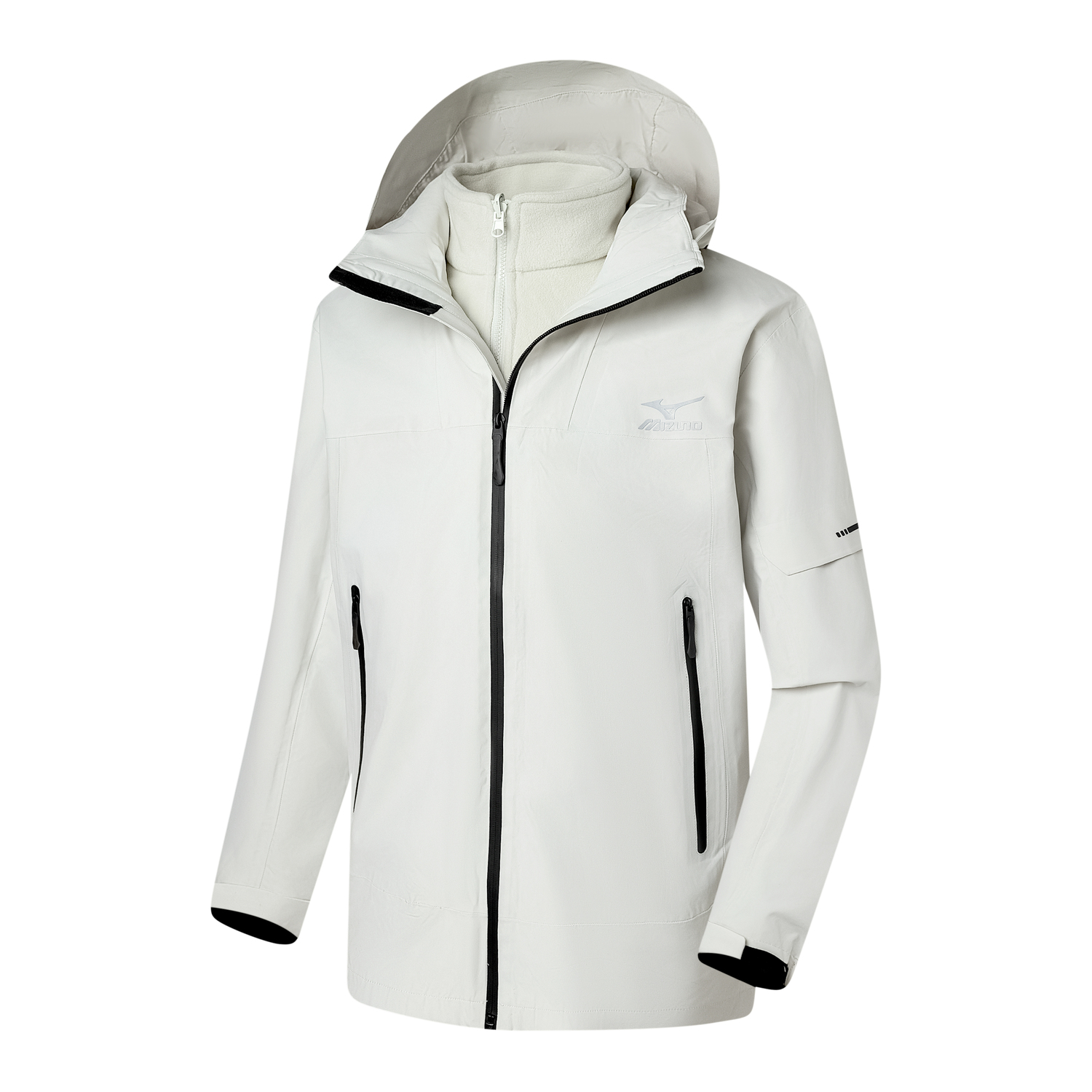 

Mizuno Ветровка Unisex, Ivory White
