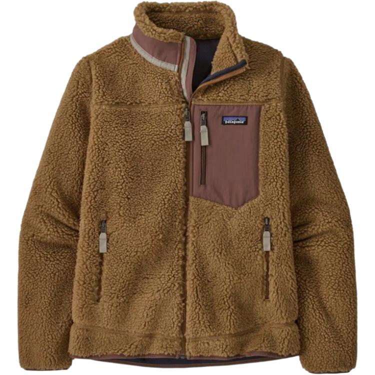 

Patagonia Классическая куртка Retro-X, Nest Brown w/Dulse Mauve