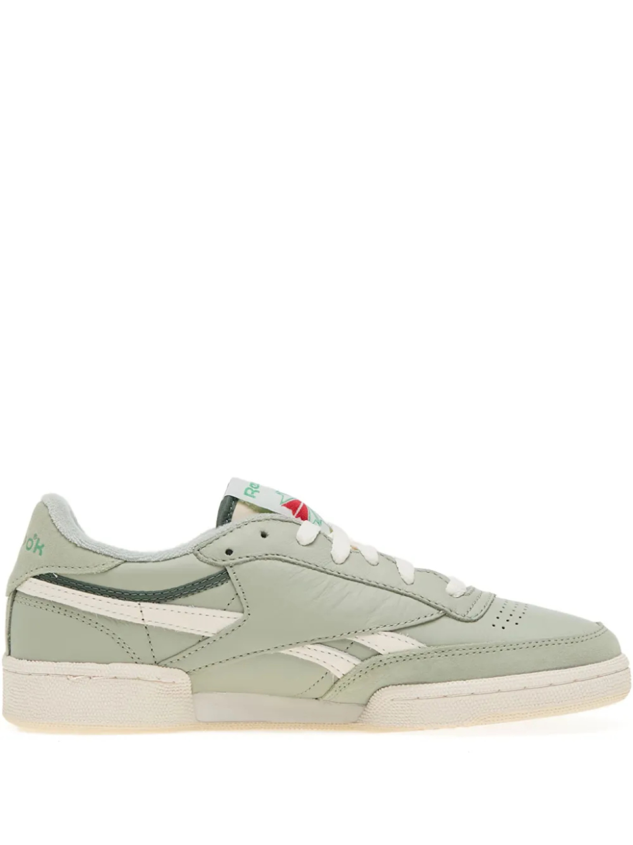 

Reebok кожаные кроссовки, зеленый