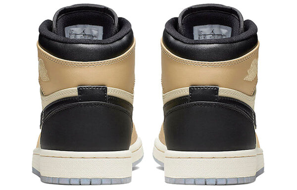 Кроссовки 1 высокие Air Jordan, черный — фото 4