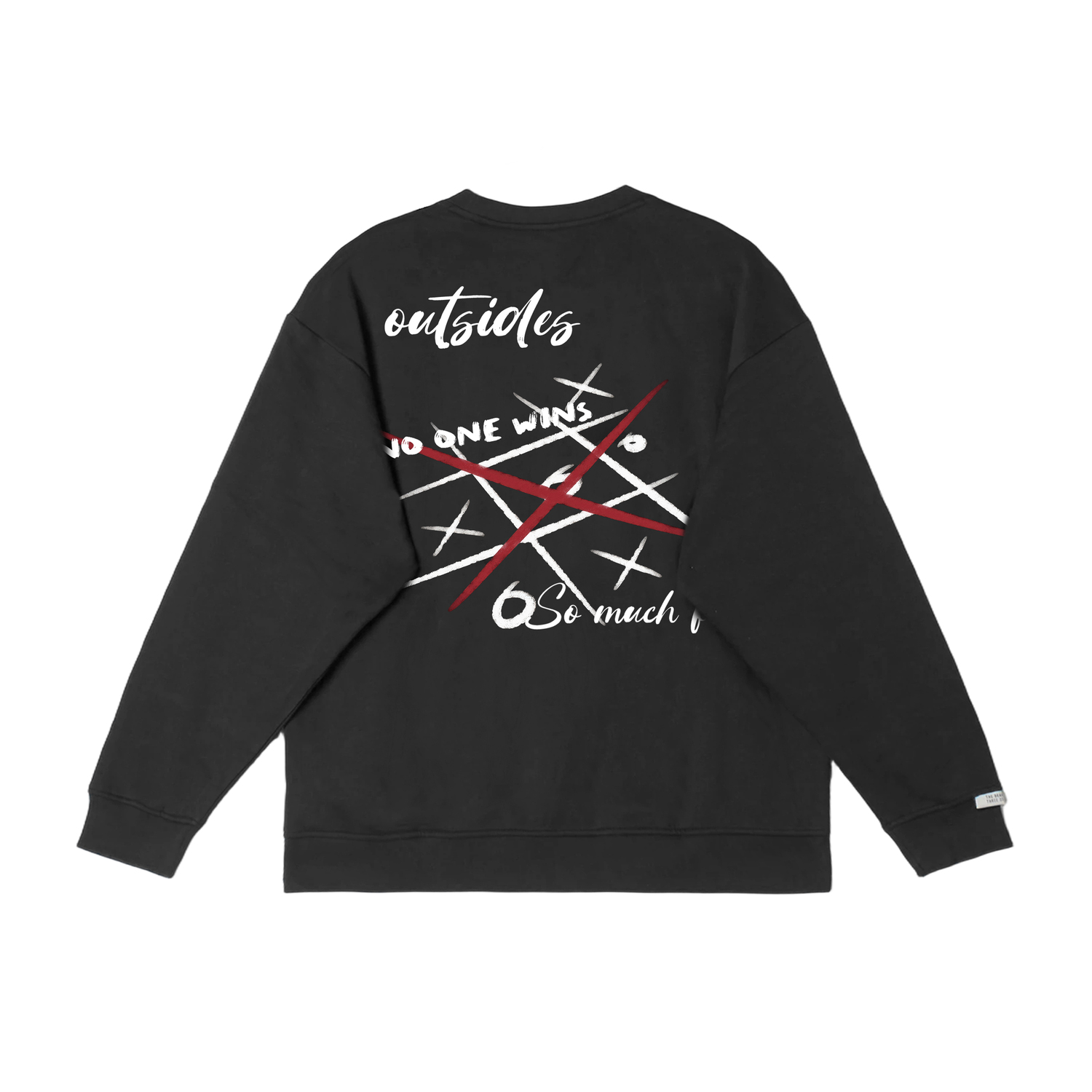 

Adidas Свитшот LABEL Unisex Black Crew Neck Moderate Regular