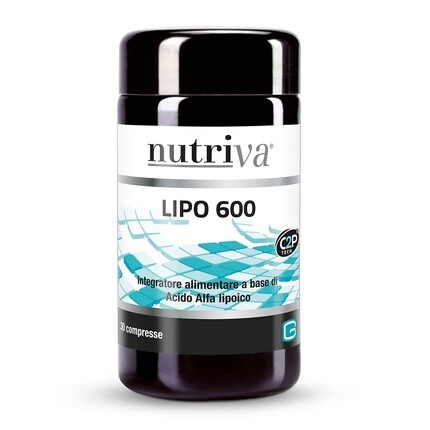 

Nutriva Lipo 600 Добавка с альфа-липоевой кислотой для веганов 1200 мг