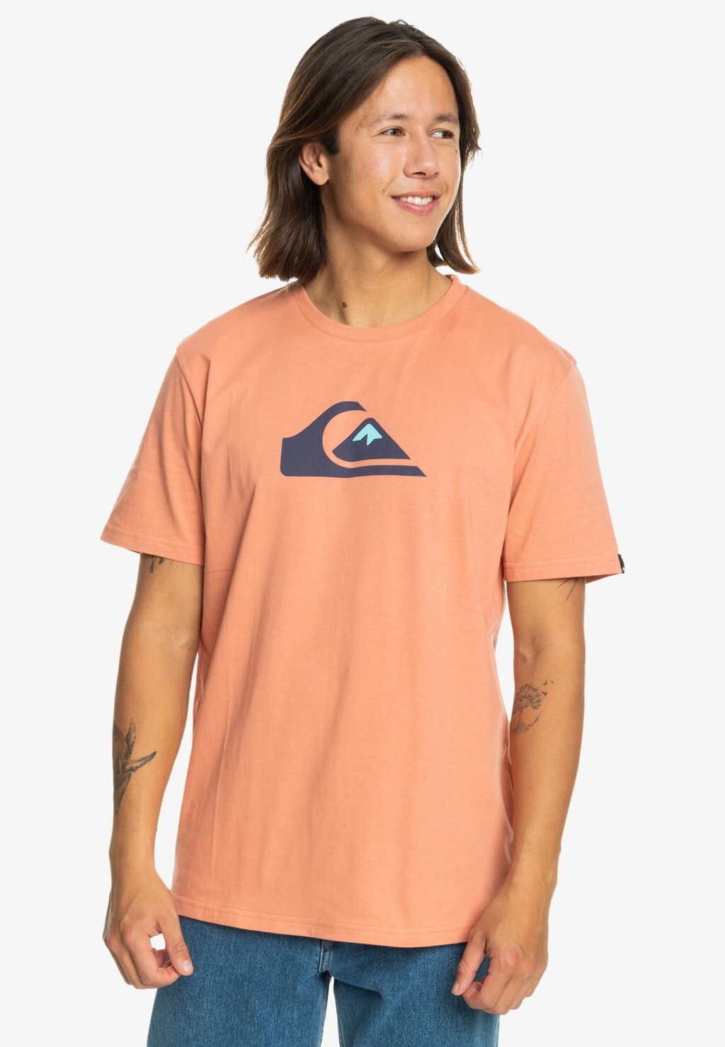 

Футболка с принтом COMP LOGO Quiksilver, цвет mjr