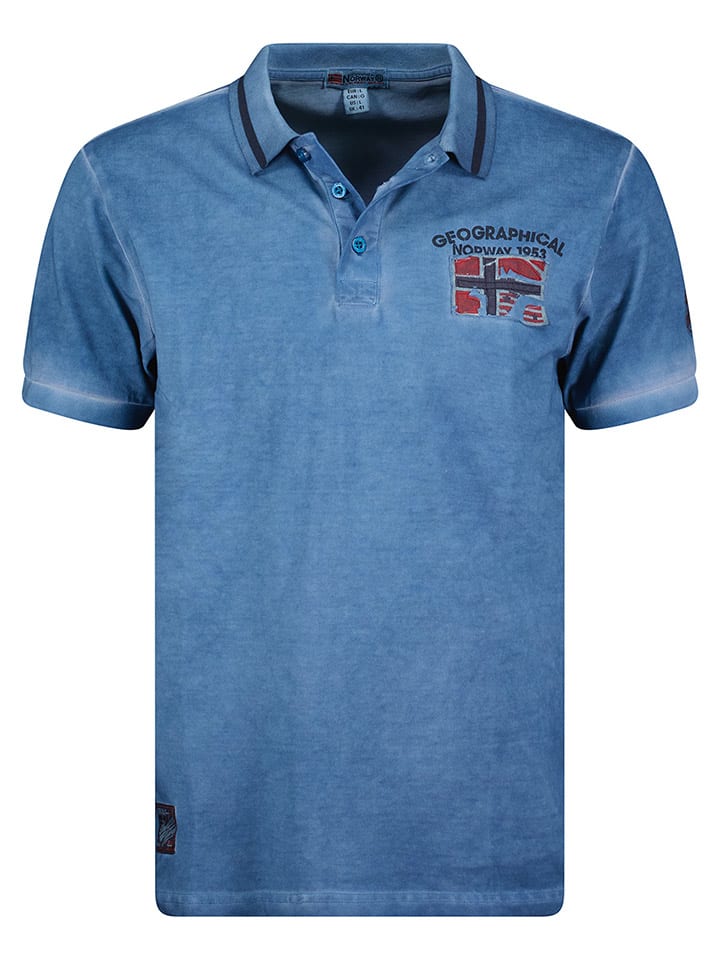 

Футболка поло Kotz Geographical Norway, синий