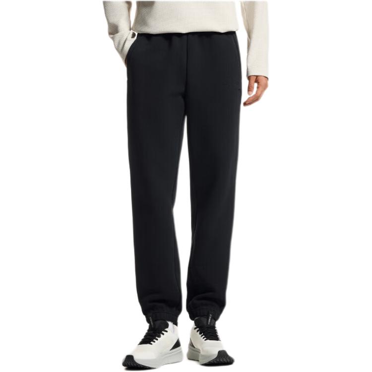 

Разнообразие тренировочной коллекции вязаные спортивные штаны men's ANTA, черный