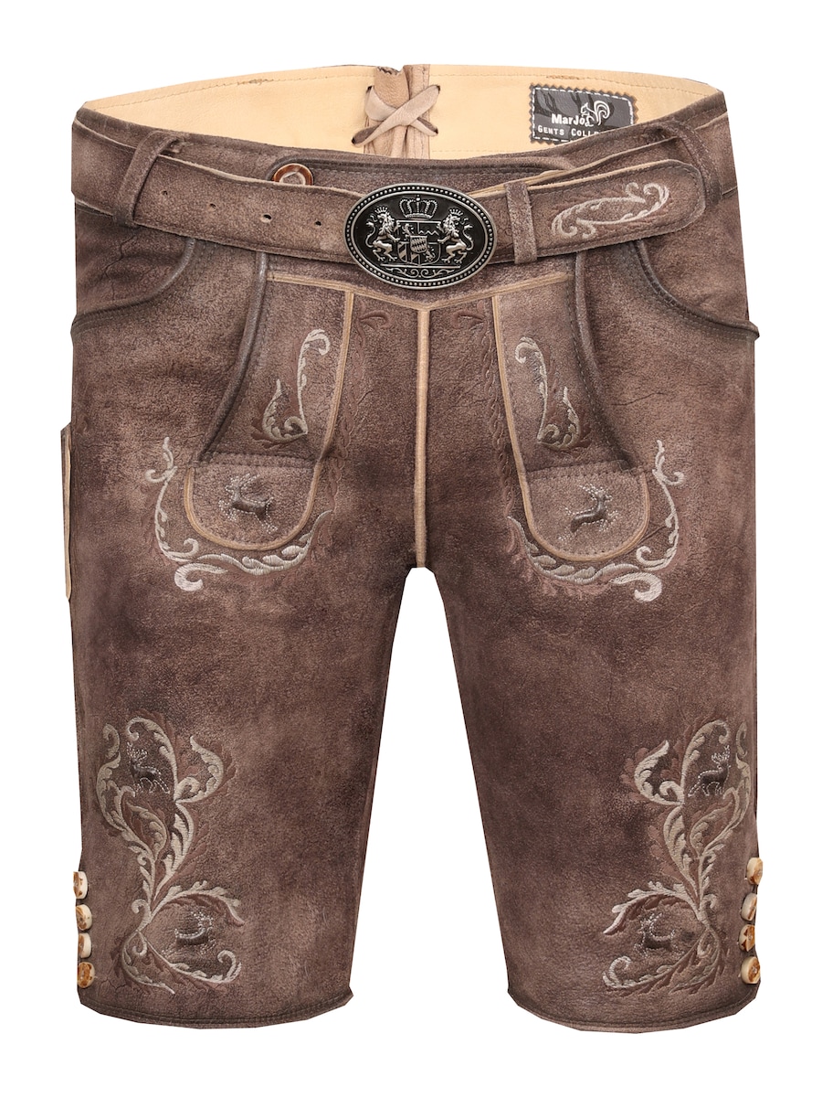 

Обычные традиционные брюки MARJO Kiefersfelden, коричневый