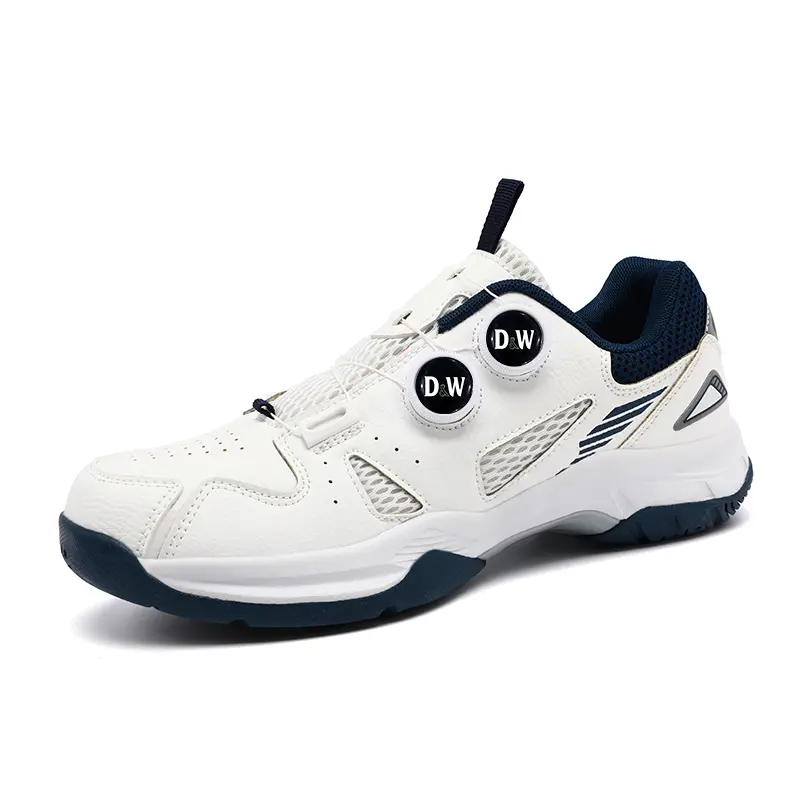 

Кроссовки для тренировок для детей и подростков с амортизацией ударов и износостойкостью D&W, белый/черный