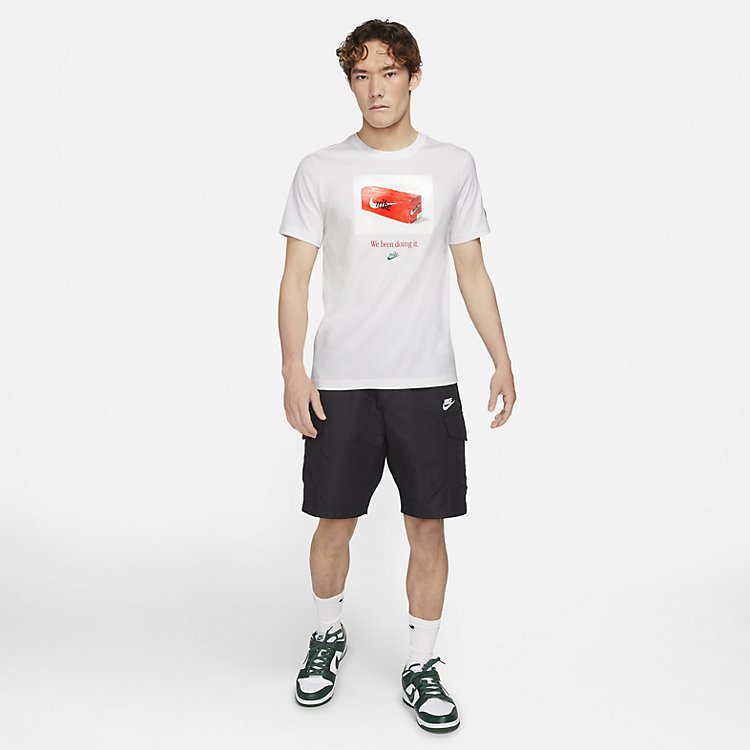 Топ AS Men's Nike Sportswear Tee SWOOSH 50 PHOTO White — фото 3