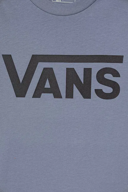 Футболка детская с коротким рукавом Vans, синий — фото 3