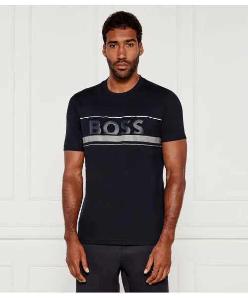 

Футболка Iconic Zone Regular fit Boss Green, синий