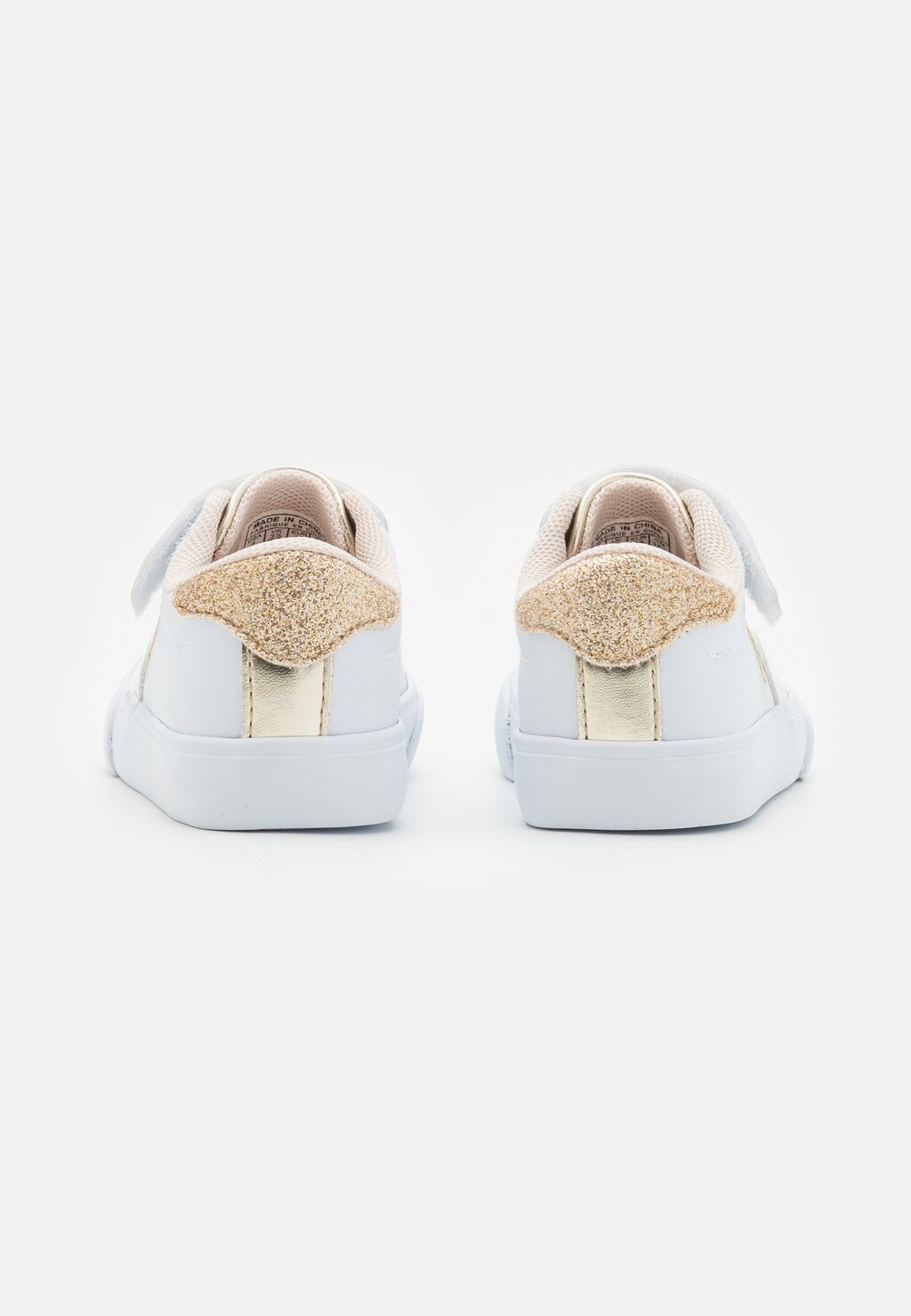 Кроссовки низкие THERON Polo Ralph Lauren, цвет white/gold metallic — фото 3