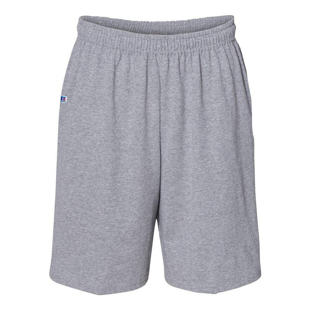 

Хлопковые шорты из джерси Russell Athletic Essential с карманами, цвет Oxford