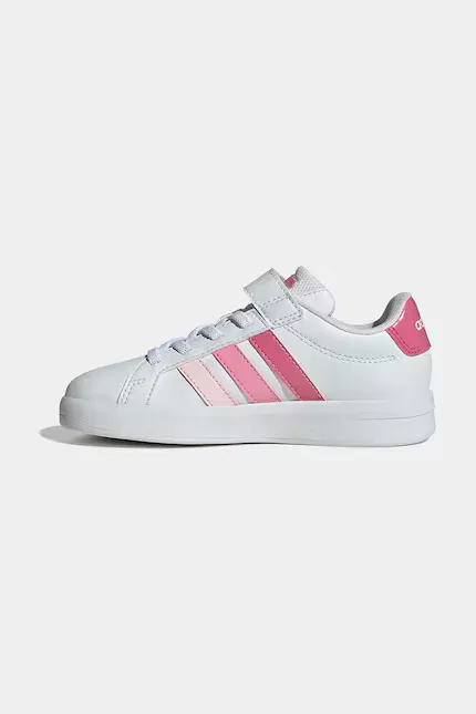 Кроссовки детские Grand Court 3.0 Adidas, белый — фото 4