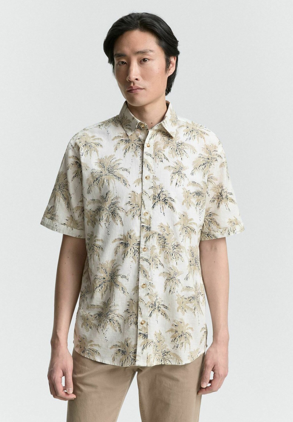 

Рубашка PRINTED TOM TAILOR, кремовый