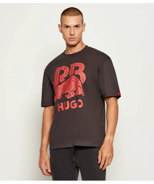 

Футболка dayla_rb Loose fit Hugo, серый