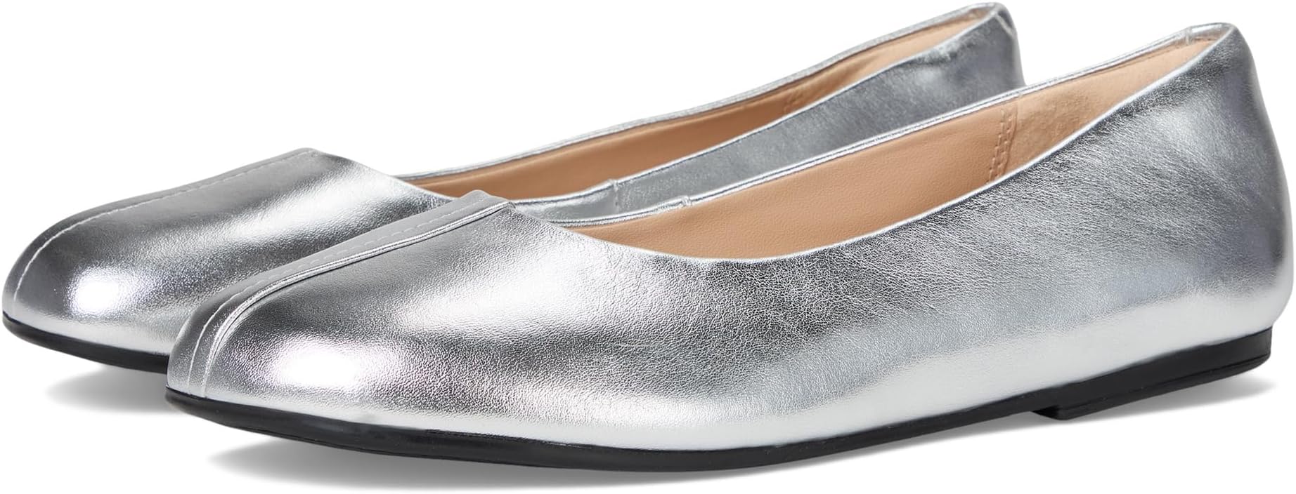 Балетки Clarks Women's Livia Lily, Silver Leather