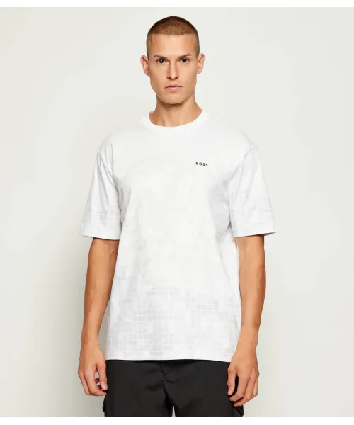 

Футболка ts_clash Loose fit Boss Green, белый