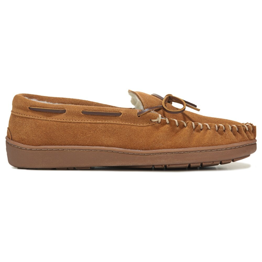 Мужские тапочки Mankato Trapper II Minnetonka Moccasin, цвет cinnamon — фото 2
