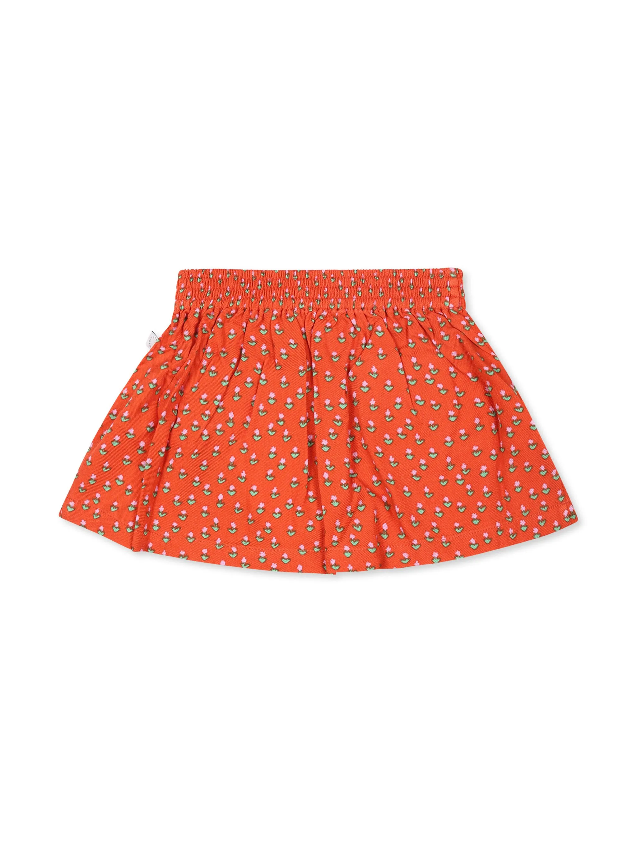 Юбка с цветочным принтом Stella Mccartney Kids, красный — фото 2