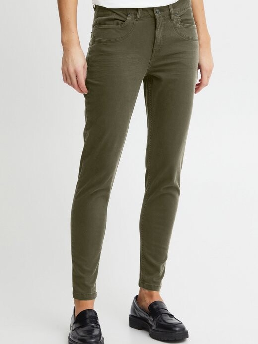 

Джинсы с 5 карманами frfotwill Fransa, зеленый