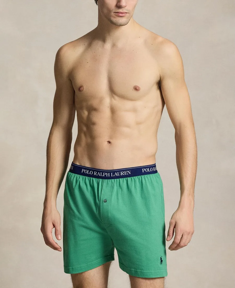 Polo Ralph Lauren Мужские классические трикотажные боксеры, комплект из 3 штук — фото 3