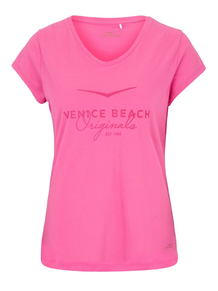 

Venice Beach Футболка VB Alisja цвета турмалинового розового, Розовый, Venice Beach Футболка VB Alisja цвета турмалинового розового